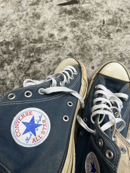 Converse made in USA 1990 Hi navy หุ้มข้อ  สีกรม รูปที่ 4
