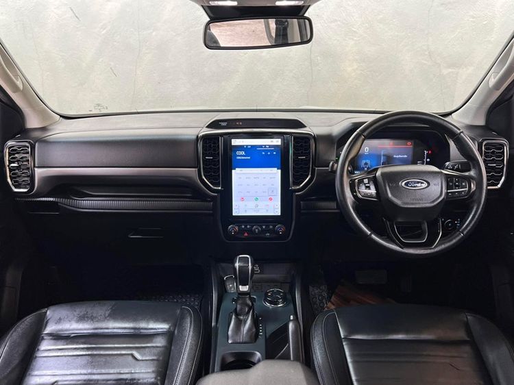 Ford Ranger 2023 2.0 Turbo 4WD Sport Pickup ดีเซล ไม่ติดแก๊ส เกียร์อัตโนมัติ ขาว รูปที่ 3