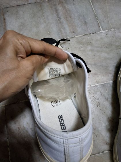 ขายรองเท้า Converse Jack Purcell Leather White เบอร์ 9.5 (27.5 cm) มือสอง รูปที่ 4