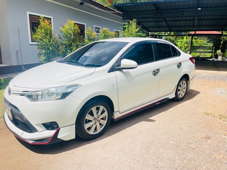 Toyota Vios 2013 1.5 E เบนซิน ไม่ติดแก๊ส เกียร์อัตโนมัติ ขาว รูปที่ 2
