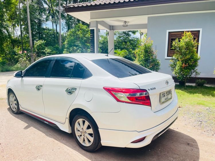 Toyota Vios 2013 1.5 E เบนซิน ไม่ติดแก๊ส เกียร์อัตโนมัติ ขาว รูปที่ 3