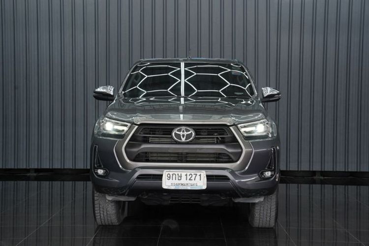 Toyota Hilux Revo 2021 2.4 Prerunner Mid Pickup ดีเซล เกียร์อัตโนมัติ เทา รูปที่ 2