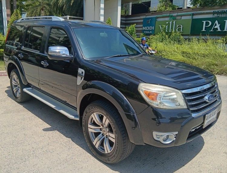 Ford Everest 2011 2.5 LTD TDCI Utility-car ดีเซล ไม่ติดแก๊ส เกียร์อัตโนมัติ ดำ
