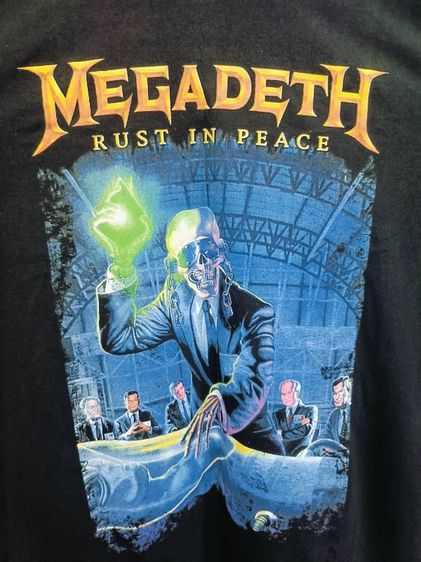 วง MEGADETH  XL อก 23/30