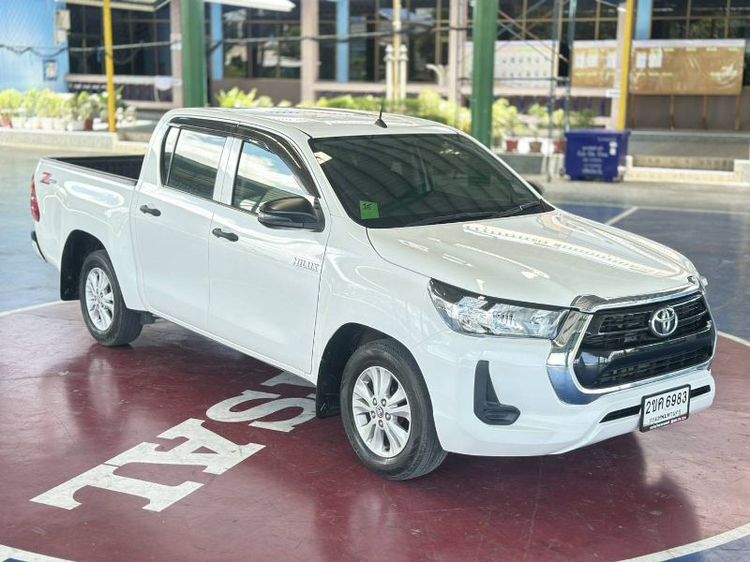Toyota Hilux Revo 2021 2.4 Z Edition Entry Pickup ดีเซล ไม่ติดแก๊ส เกียร์อัตโนมัติ ขาว