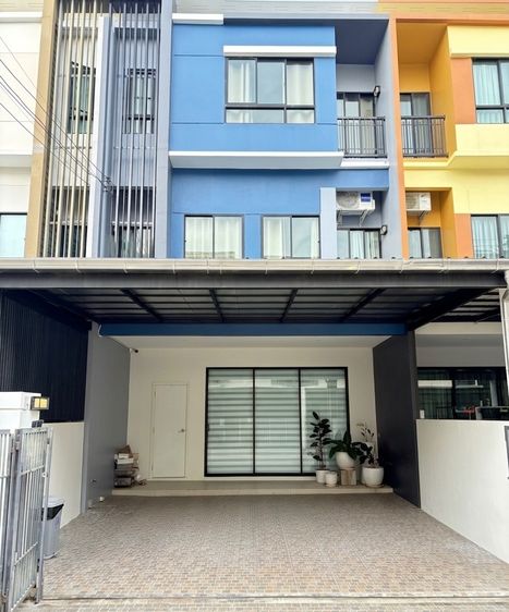 Pruksa ตกแต่งครบ 2021 เจ้าของขายเองโฮมออฟฟิศ 3 ชั้น Patio รามอินทราวัชรพลตกแต่งพร้อมเข้าอยู่ รูปที่ 4