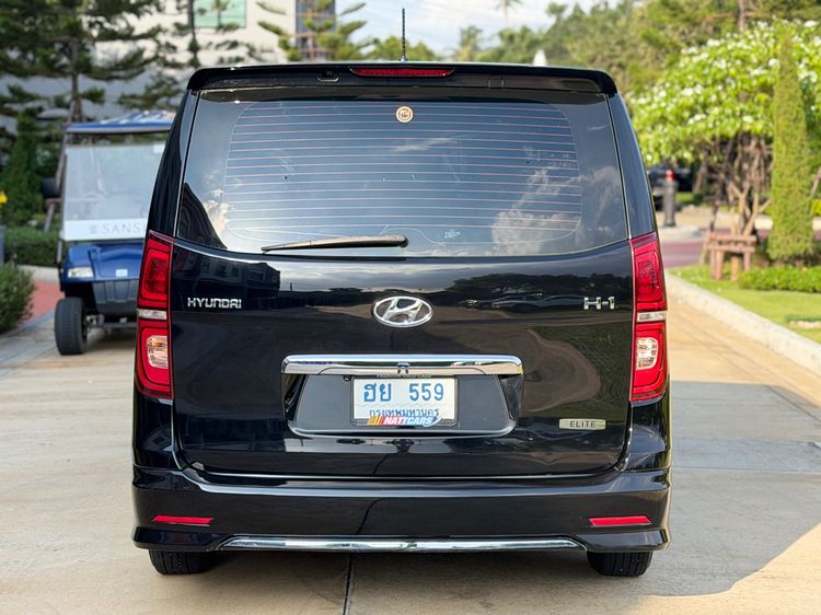 Hyundai H-1  2019 2.5 Elite Utility-car ดีเซล ไม่ติดแก๊ส เกียร์อัตโนมัติ ดำ รูปที่ 3
