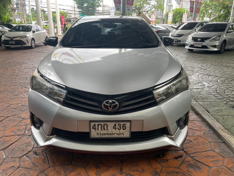 Toyota Altis 2015 1.8 E Sedan เบนซิน ไม่ติดแก๊ส เกียร์อัตโนมัติ เทา รูปที่ 2