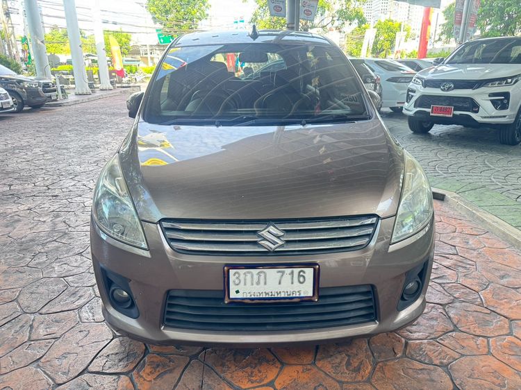 Suzuki Ertiga 2014 1.4 GL Sedan เบนซิน ไม่ติดแก๊ส เกียร์อัตโนมัติ น้ำตาล รูปที่ 2