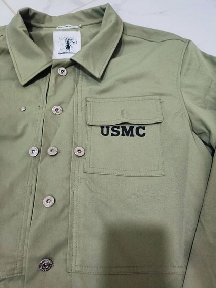 เสื้อทหารสไตล์วินเทจ USMC งานใหม่Reproduct รูปที่ 3