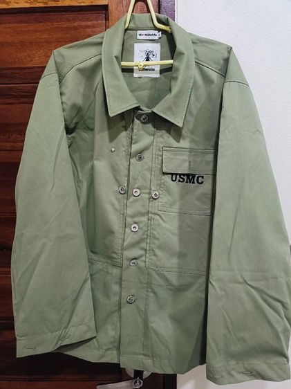 เสื้อทหารสไตล์วินเทจ USMC งานใหม่Reproduct รูปที่ 8