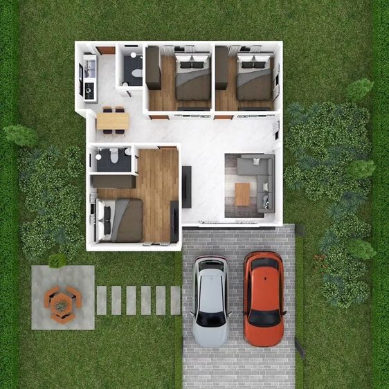 อื่นๆ ไม่มี 2025 ใช่ 🎉 เปิดจองค่ะ  รับปิดรอ3 เดือนนะคะ 💚💚📌บ้านเดี่ยว  📌📍คลองกรำ ซอย 10 ปลวกแดง 3ห้องนอน 2ห้องน้ำ 2ที่จอดรถ 1ห้องครัว 1ห้องรับแขก🤩โปรของแถมวันนี้จัดให้🤩👇👇👇👇👇✅-ฟรีหลังคาโรงจ รูปที่ 3