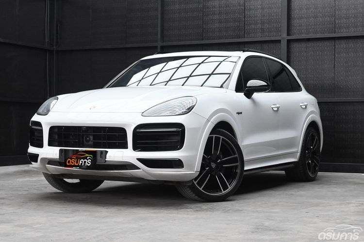รถ Porsche Cayenne 3.0 S E-Hybrid 4WD สี ขาว