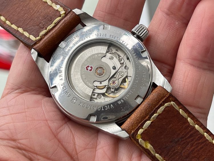 รับเทรด Victorinox Swiss Army Automatic Silver Dial 41mm รูปที่ 4