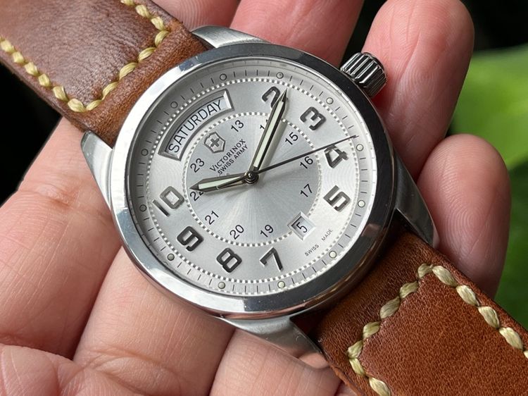 รับเทรด Victorinox Swiss Army Automatic Silver Dial 41mm รูปที่ 6