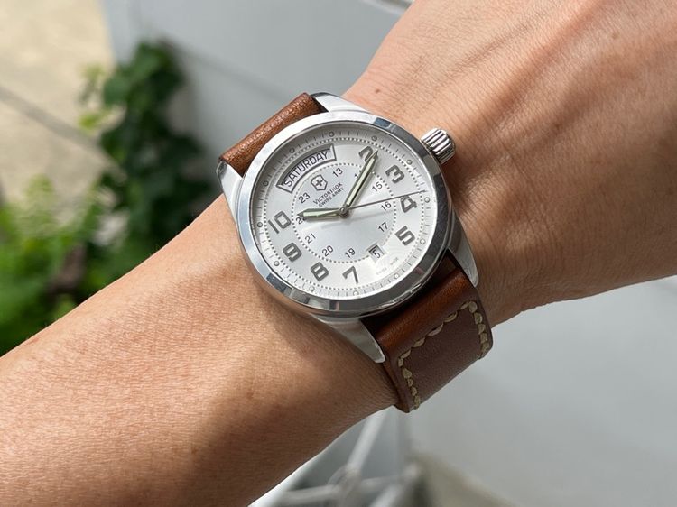 รับเทรด Victorinox Swiss Army Automatic Silver Dial 41mm รูปที่ 3
