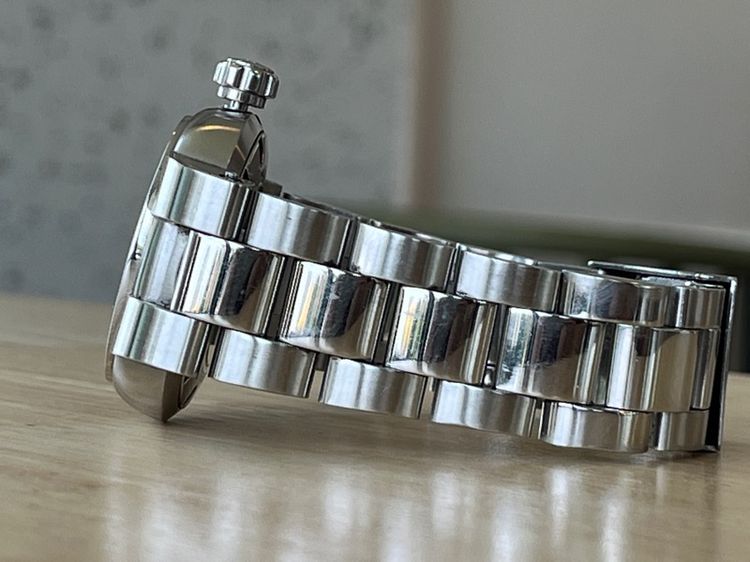 รับเทรด Oris Diver 100M Automatic Day Date White Dial รูปที่ 8
