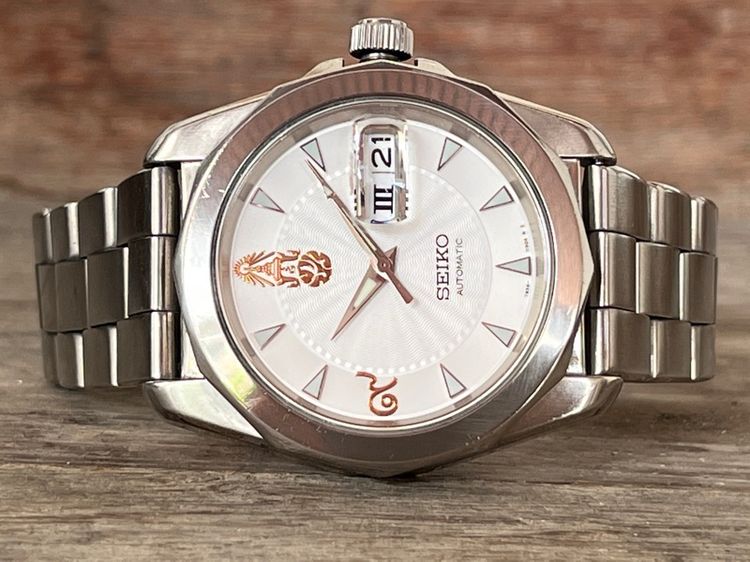 รับเทรด Seiko 60ปีครองราชย์ Titanium Automatic 39mm เลขสวย 1413 กล่องคู่มือ