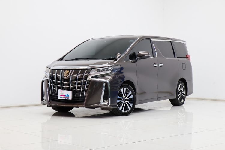 รถ Toyota Alphard 2.5 S C-Package สี น้ำตาล