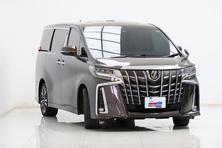 Toyota Alphard 2018 2.5 S C-Package Van เบนซิน ไม่ติดแก๊ส เกียร์อัตโนมัติ น้ำตาล รูปที่ 4