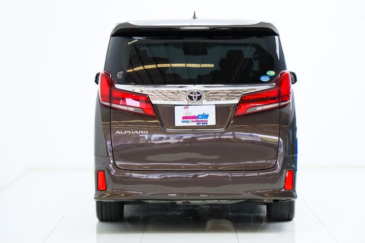 Toyota Alphard 2018 2.5 S C-Package Van เบนซิน ไม่ติดแก๊ส เกียร์อัตโนมัติ น้ำตาล รูปที่ 2