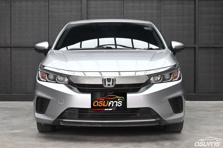 Honda City 2021 1.0 SV Sedan เบนซิน ไม่ติดแก๊ส เกียร์อัตโนมัติ บรอนซ์เงิน รูปที่ 2