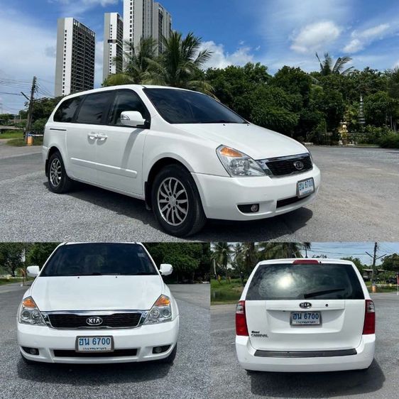 Kia Grand Carnival 2012 2.9 CEO Van ดีเซล เกียร์อัตโนมัติ ขาว รูปที่ 2
