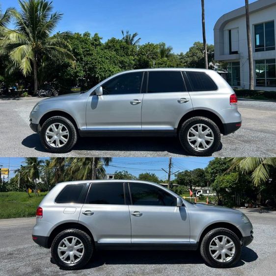 Volkswagen Touareg 2005 3.2 V6 4WD Utility-car เบนซิน ไม่ติดแก๊ส เกียร์อัตโนมัติ เทา รูปที่ 4