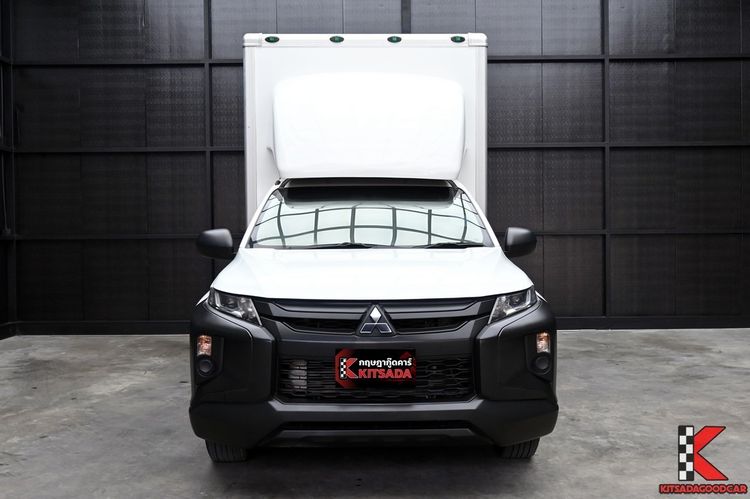 Mitsubishi Triton 2022 2.5 GL Pickup ดีเซล ไม่ติดแก๊ส เกียร์ธรรมดา ขาว รูปที่ 2