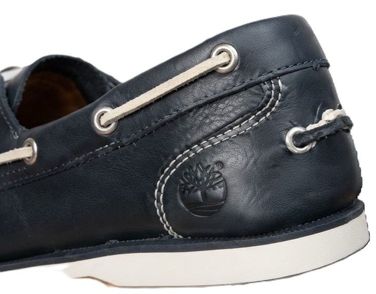 Timberland Classic 2-Eye Boat Shoe Navy Full-Grain  รูปที่ 6
