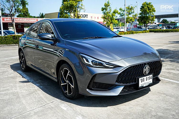 MG MG5 2022 1.5 X Sedan เบนซิน ไม่ติดแก๊ส เกียร์อัตโนมัติ เทา รูปที่ 3