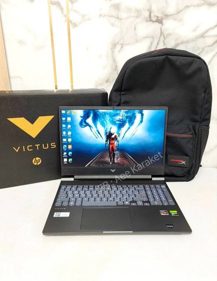 วินโดว์ 16 กิกะไบต์ HDMI ใช่ 🔥 ขาย HP Victus 15 (Ryzen 7 + RTX 4050) สภาพสวย ประกันศูนย์ยาวปี 2027 🔥
