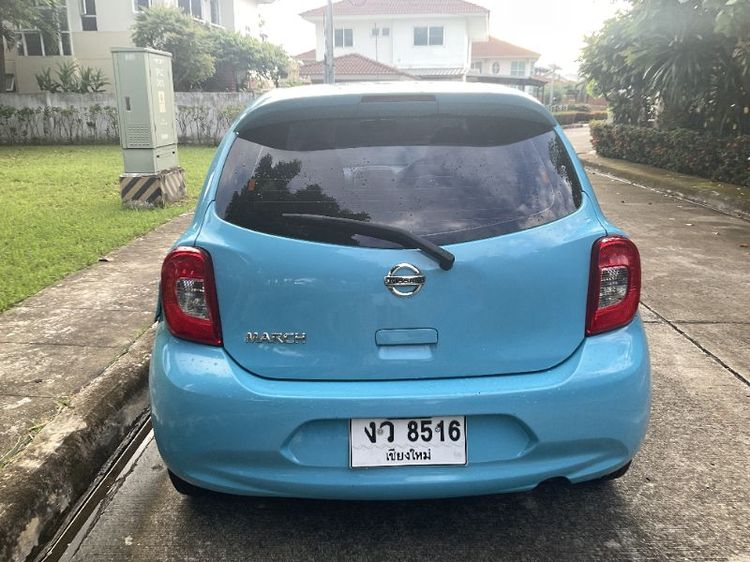 Nissan March 2020 1.2 E Sedan เบนซิน ไม่ติดแก๊ส เกียร์อัตโนมัติ ฟ้า รูปที่ 4