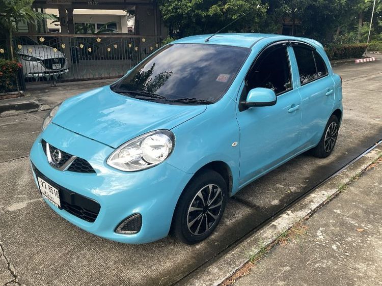 Nissan March 2020 1.2 E Sedan เบนซิน ไม่ติดแก๊ส เกียร์อัตโนมัติ ฟ้า รูปที่ 3
