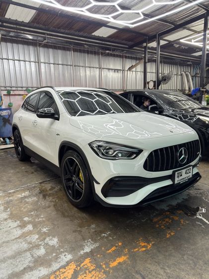 Mercedes-Benz GLA-Class 2022 GLA35 Sedan เบนซิน ไม่ติดแก๊ส เกียร์อัตโนมัติ ขาว