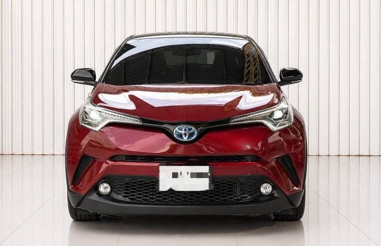 Toyota C-HR 2020 1.8 HV Hi Utility-car ไฮบริด ไม่ติดแก๊ส เกียร์อัตโนมัติ แดง
