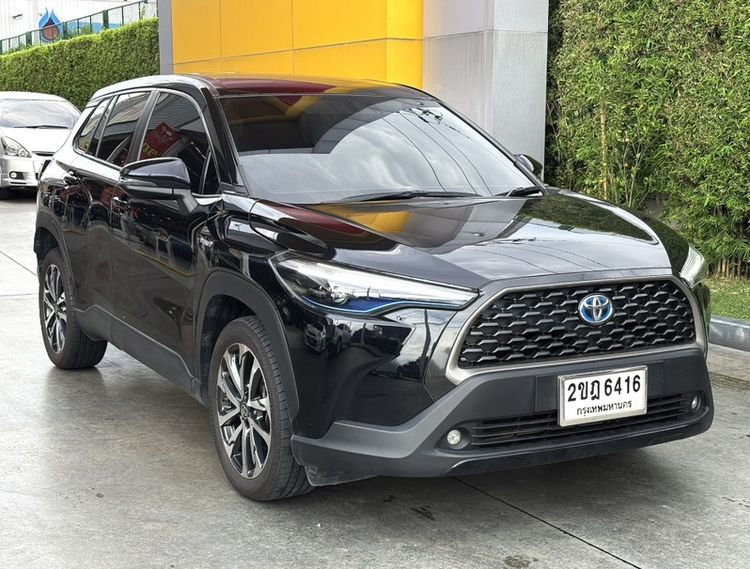 รถ Toyota Corolla Cross 1.8 HEV Premium สี ดำ