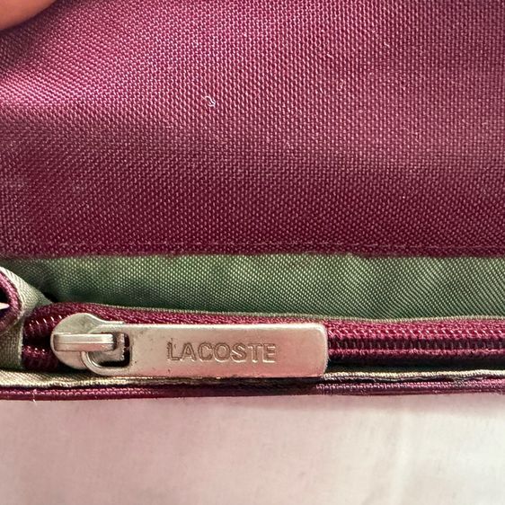 กระเป๋าสตางค์ใบยาว Lacoste รุ่น Lacoste Neocroc Long Wallet รูปที่ 4