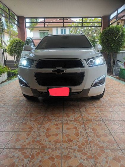 Chevrolet Captiva 2012 2.0 LS Utility-car ดีเซล ไม่ติดแก๊ส เกียร์อัตโนมัติ ขาว รูปที่ 2