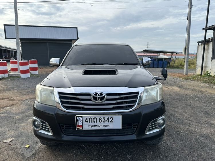 รถ Toyota Hilux Vigo Champ Double Cab 2.5 E VNT Prerunner สี ดำ