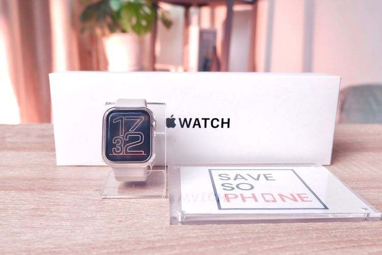 อื่นๆ เงิน Apple Watch SE 2 40 mm. GPS สี Starlight เครื่องสวย ราคาเพียง 4,900.- มีประกันร้าน 60วัน