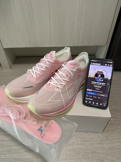 xtep3.5Pro สีลูกพีช เบอร์ 45EU
