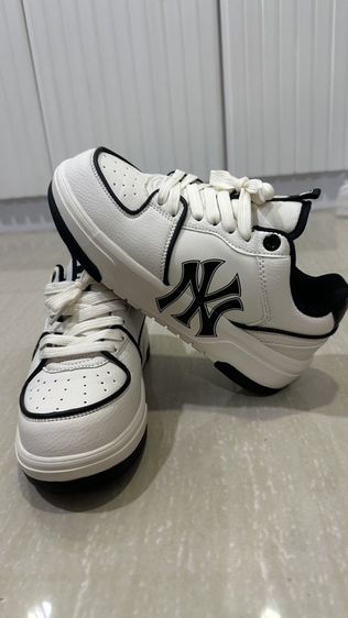 ขายรองเท้าผ้าใบ MLB Chunky Liner PU Sneakers สภาพสวยมาก ราคาถูก รูปที่ 5