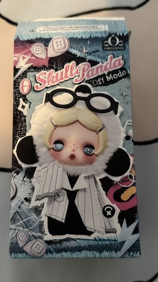 SkullPanda Off Mode Series Plush Doll Pendant Pop Mart art toy ของแท้100% สภาพใหม่ รูปที่ 4