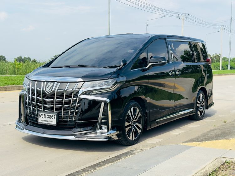 รถ Toyota Alphard 2.5 SC สี ดำ