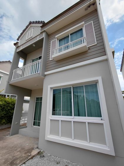 Areeya Property มีบางส่วน ขายบ้านแฝด หมู่บ้านเดอะวิลเลจ รังสิต-วงแหวน (The Village Rangsit-Wongwaen) รูปที่ 2