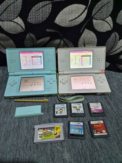 Nintendo DS Lite ยกเซ็ต 2 เครื่อง + เกมแท้ 7 เกม รูปที่ 7