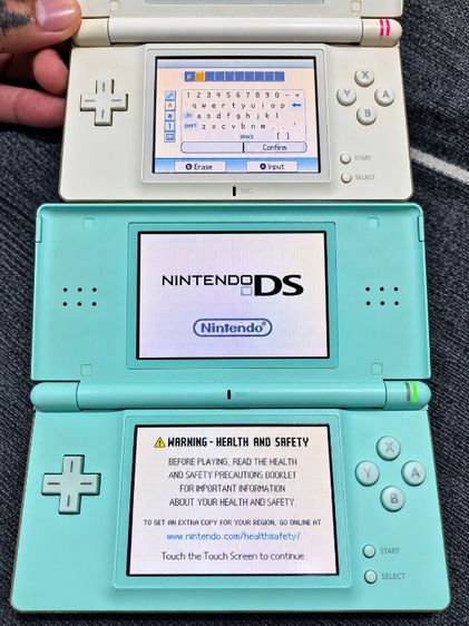 Nintendo DS Lite ยกเซ็ต 2 เครื่อง + เกมแท้ 7 เกม รูปที่ 4