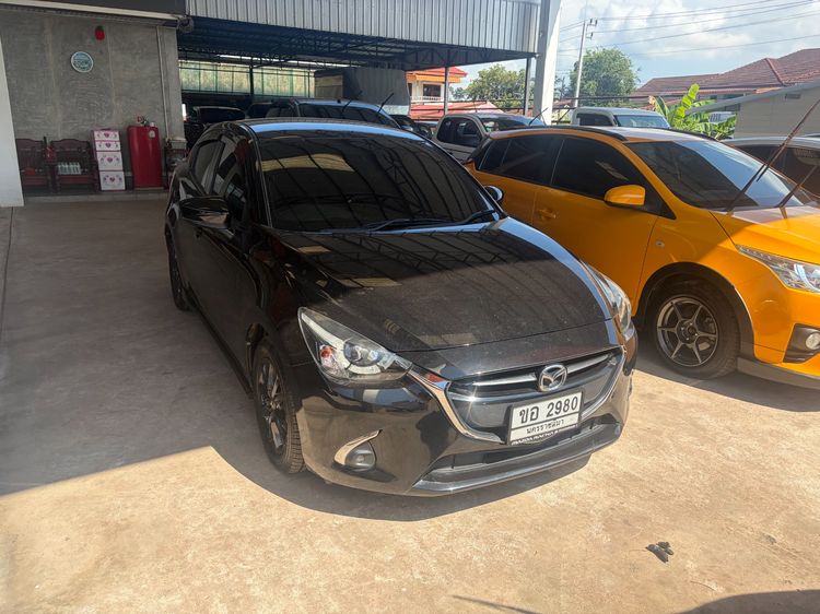 Mazda Mazda 2 2019 1.3 High Connect Sedan เบนซิน ไม่ติดแก๊ส เกียร์อัตโนมัติ ดำ