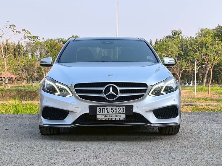 Mercedes-Benz E-Class 2014 E300 Sedan Hybrid (Diesel) ไม่ติดแก๊ส เกียร์อัตโนมัติ เทา